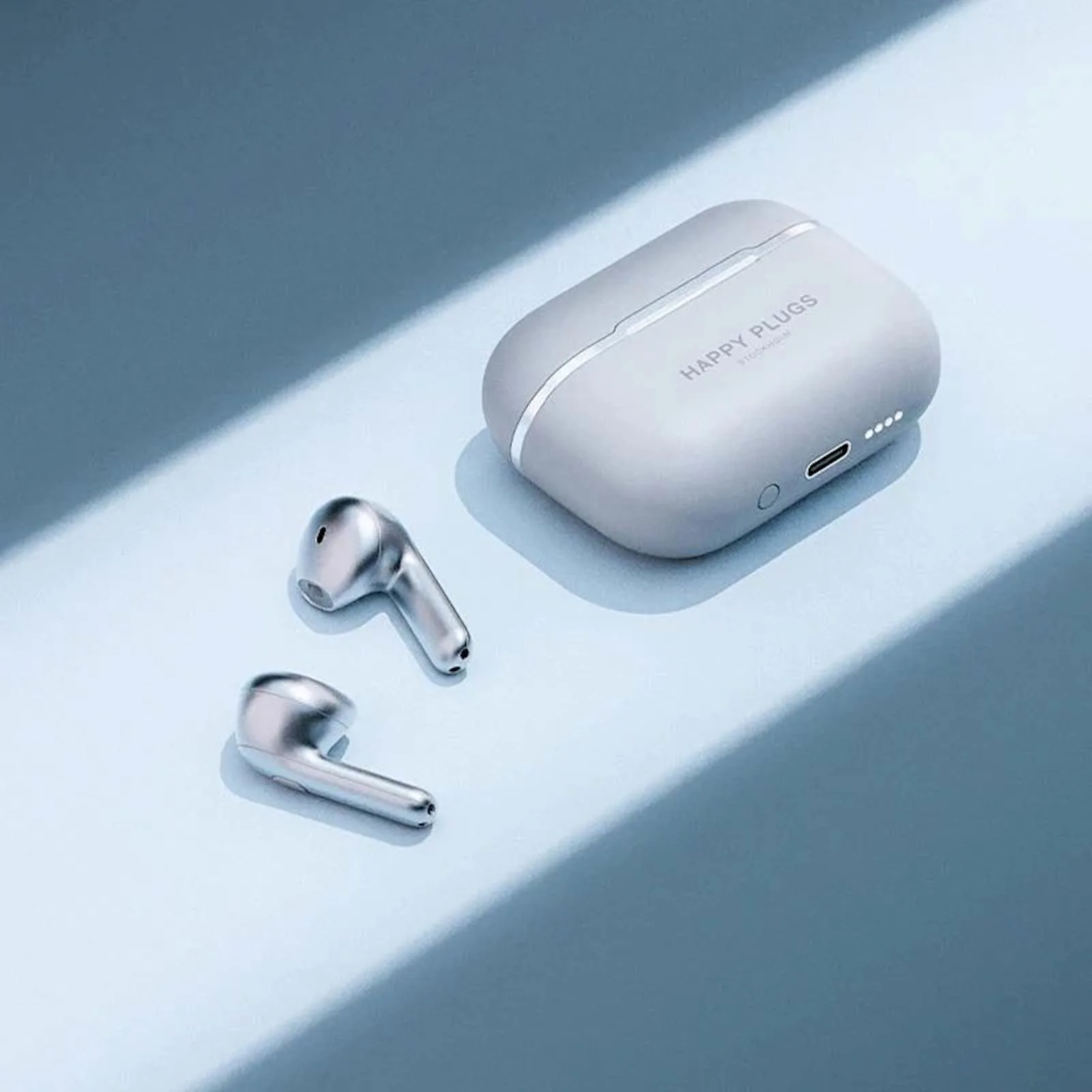 Slušalice Happy Plugs Hope TWS silver - slika 2
