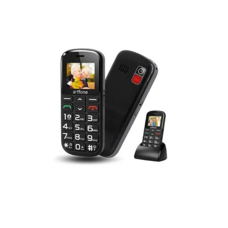 Telefon na tipke Artfone CS182 sa charging dock-om Black - slika 2