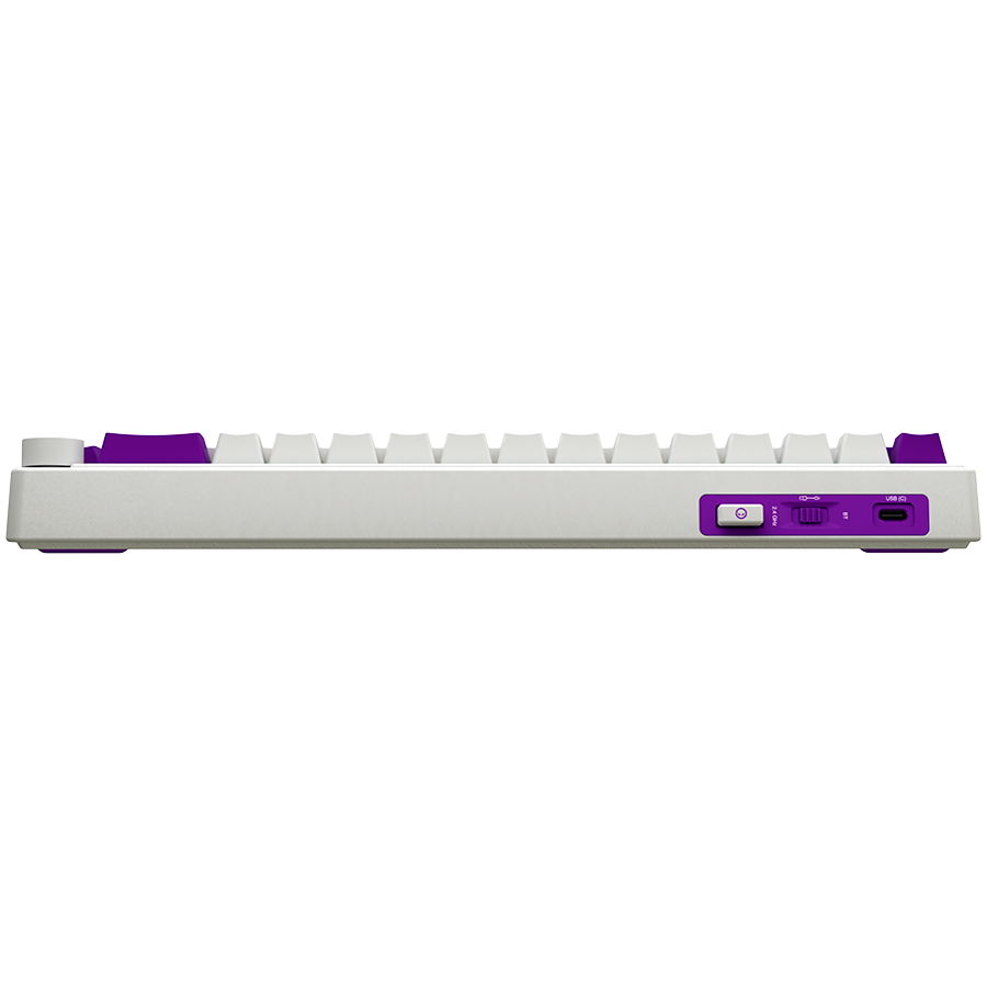 LORGAR KBP70MW, Wireless 65% Mechanical Gaming Keyboard Pro, White, EN layout - slika 5