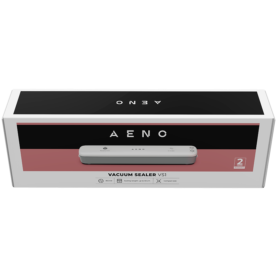 AENO Vacuum sealer VS1: 85W, 65kPa, 2 modes: Vac+Seal, Seal, Compact size, Max Pocket Width 30 cm - slika 6