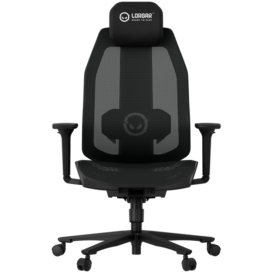 LORGAR CHP51 Mesh Gaming Chair Pro Multi-adjastable Black/White - slika 2