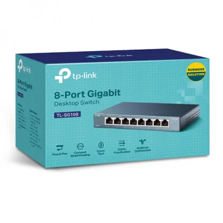 TP-Link TL-SG108E Easy Smart Switch 8x10/100/1000 - slika 4