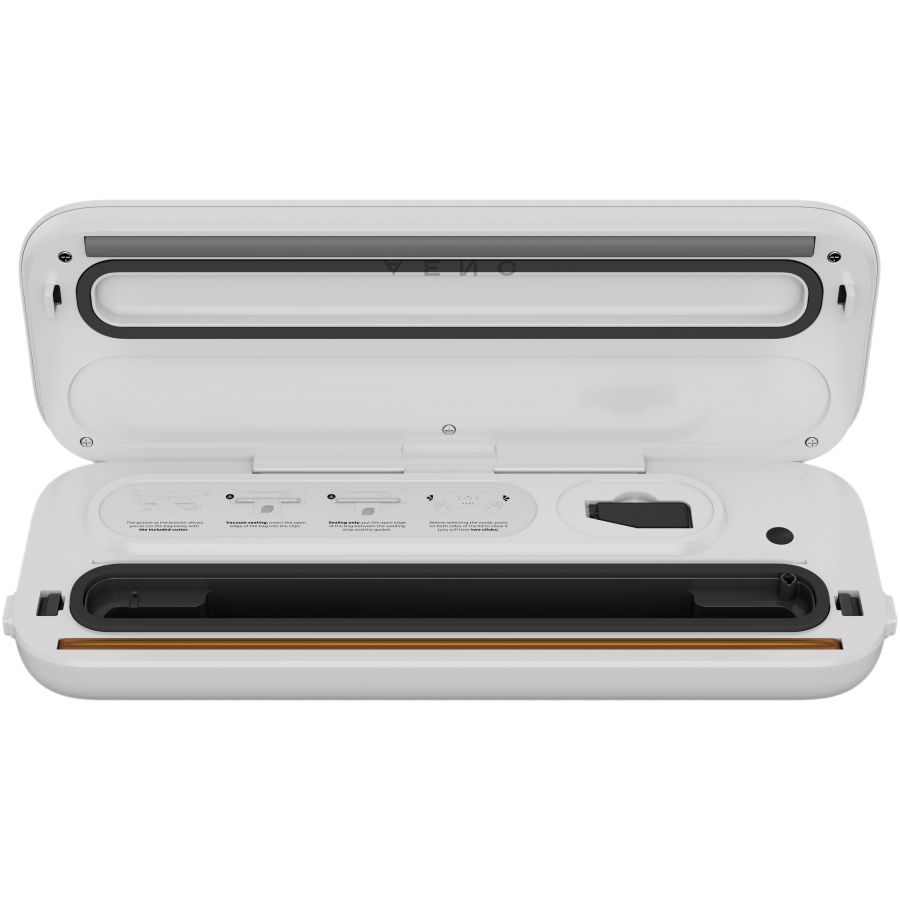 Vacuum sealer, white, LED display, 230AC/50Hz, 130W, -65KPa (+/-5kPa) - slika 4
