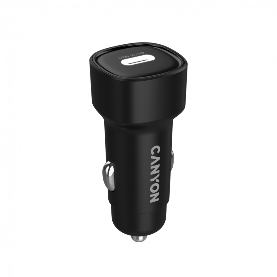 CANYON car charger OnDrive 30 PD 30W USB-C Black - slika 4
