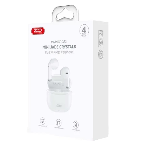 XO Bluetooth Slušalice sa mikrofonom X33 TWS  White - slika 3