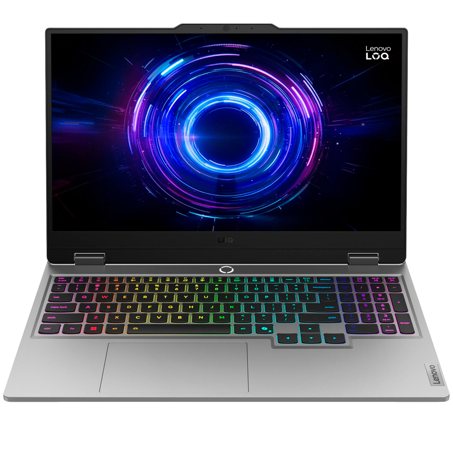 LENOVO LOQ 15IRX10 15.6" FHD IPS, Intel Core  i7-13650HX, 16GB DDR5,512GB SSD,  NVIDIA GeForce RTX 5050 8GB GDDR7 , 3x USB-A, USB-C, HDMI, RJ-45, WiFi 6, BT5.2, BH BL Keyboard, 80Wh, No OS, Luna Grey, - slika 2