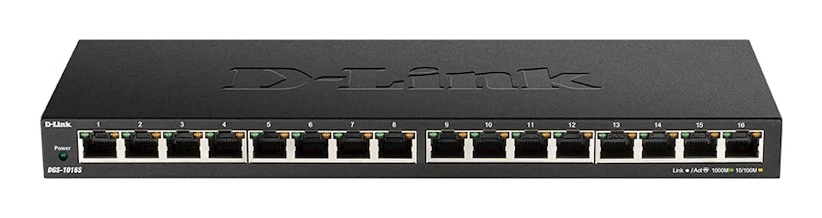 D-Link switch neupravljivi, DGS-1016S/E - slika 2