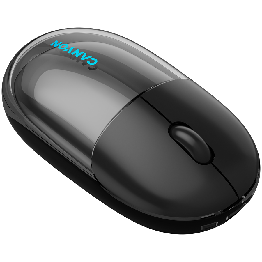 CANYON mouse OnClick 24 BT/ Wireless Transparent/Black - slika 8