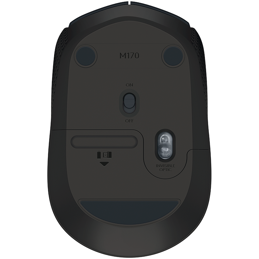 LOGITECH B170 Wireless Mouse - BLACK - B2B - slika 5