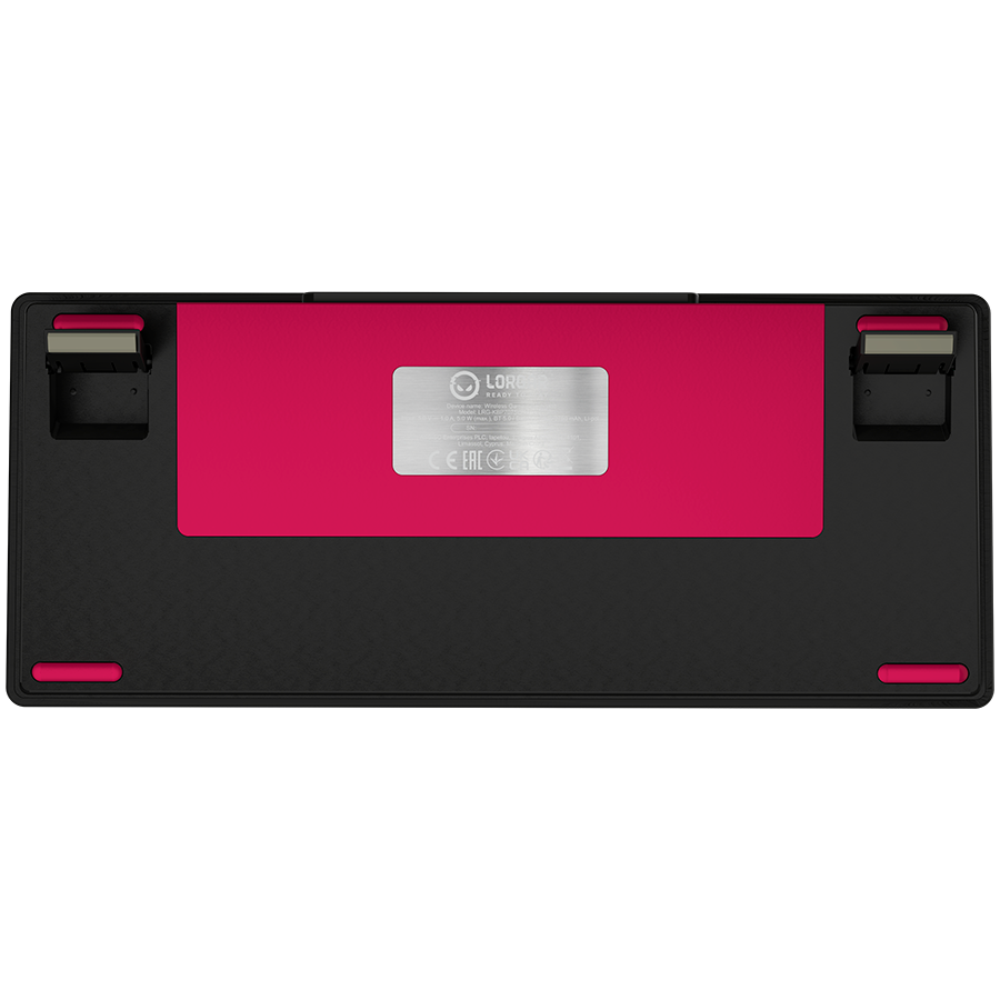 LORGAR KBP7075W, Wireless 75% Mechanical Gaming Keyboard Pro, Black/red, EN layout - slika 8