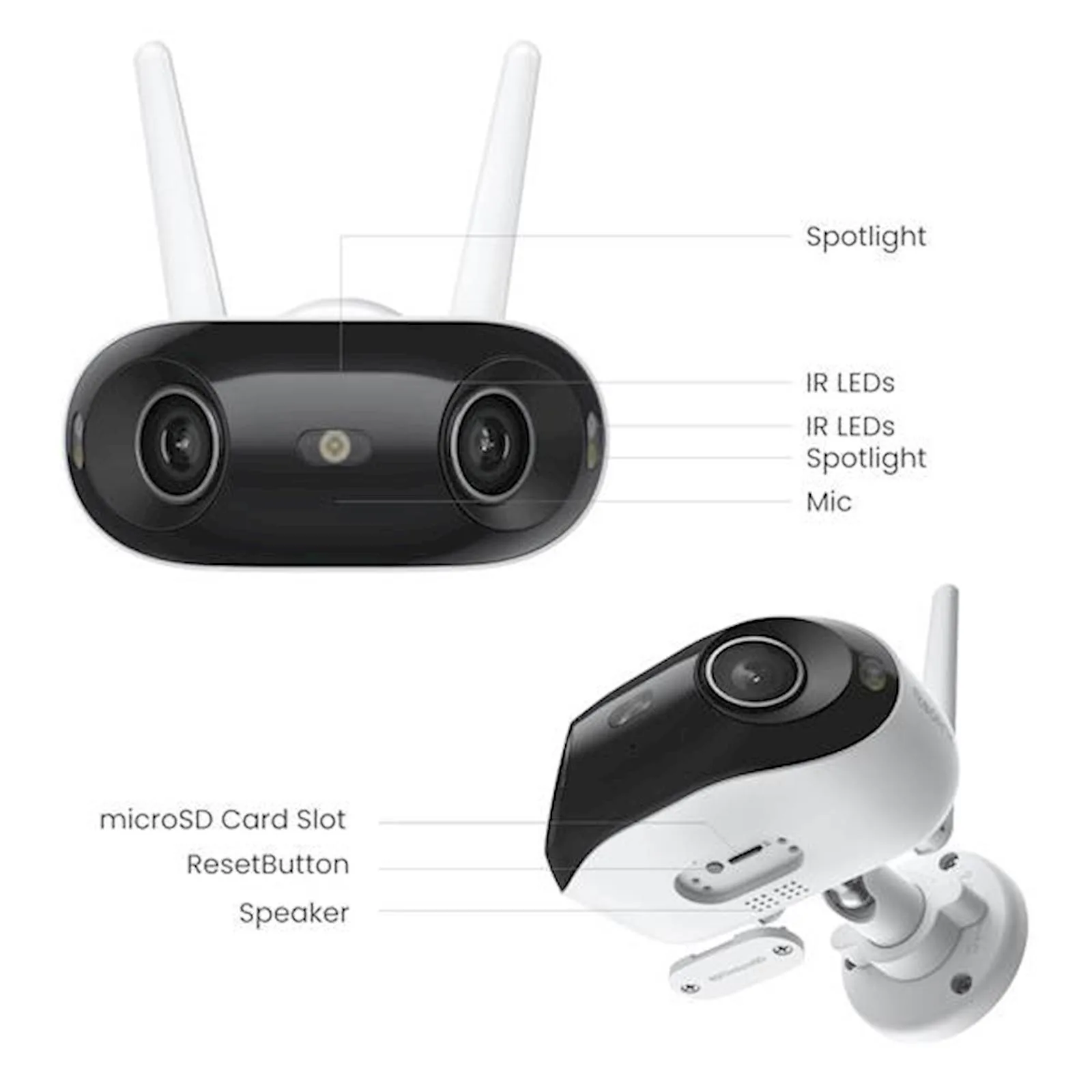 Reolink IP Kamera Elite Series W740, 8MP, 4K, vidno polje 180°, 24/7, 30m IR, Ai pretraga - slika 2