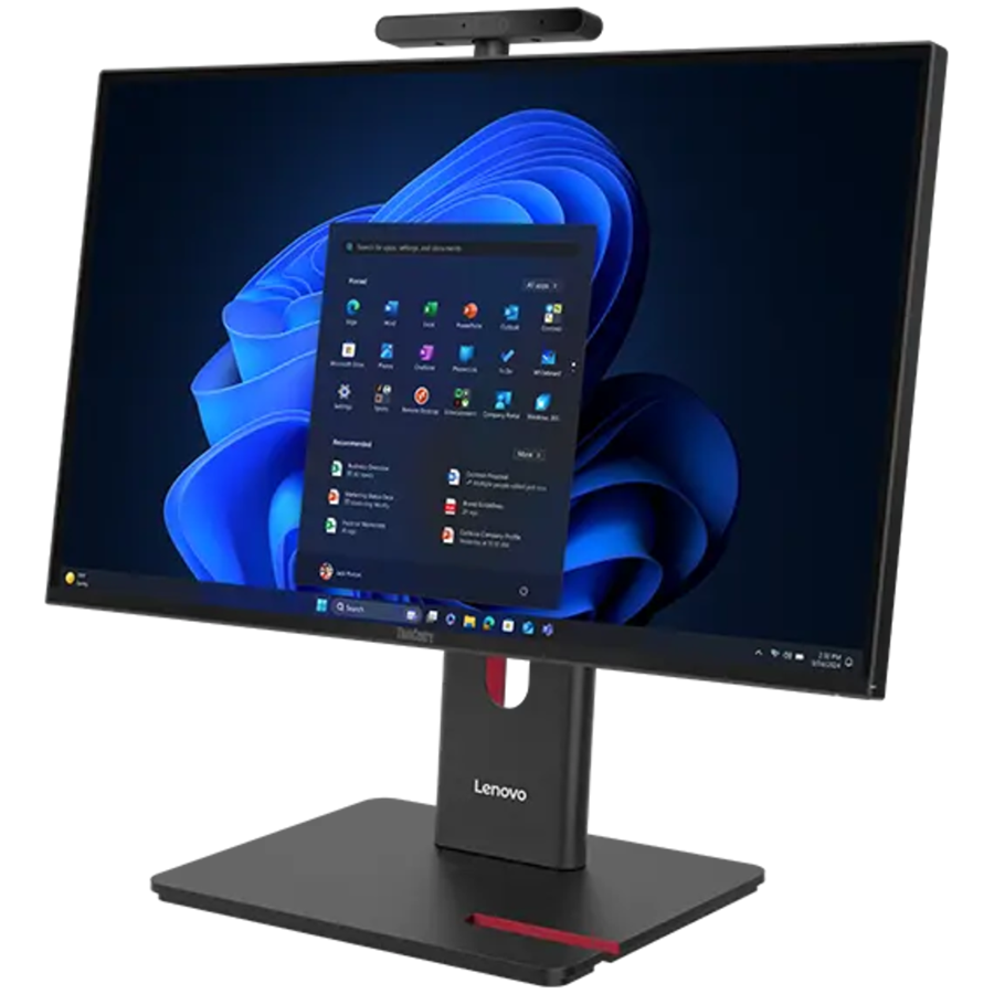 Lenovo ThinkCentre M90a Gen6, 23.8" FHD (1920 x 1080), IPS, Anti-Glare, Intel  Core Ultra 5 225, 32 GB DDR5-5600MT/s, 512 GB SSD M.2, 5MP RGB Cam, 2 x 3W, 5x USB 3.2, 1x USB C 3.2, 1x USB C THB4, HDMI - slika 3