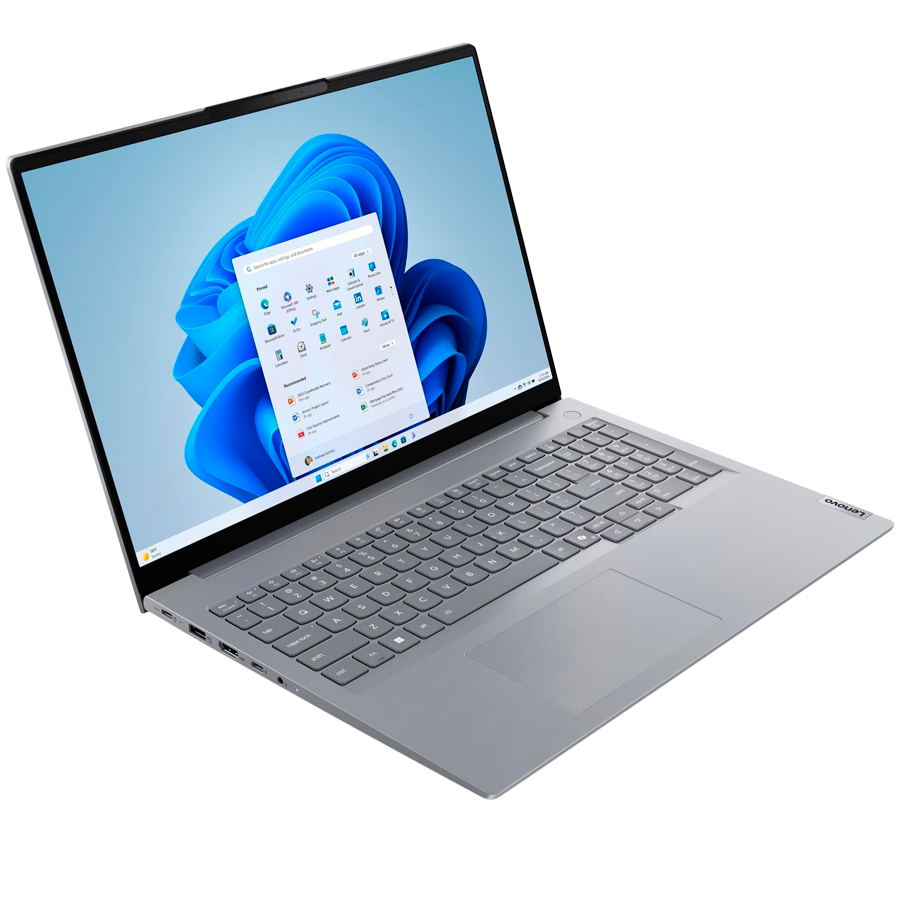 ThinkBook 16 G8 IAL, 16'' WUXGA (1920x1200) IPS 300 nits AG, Ultra 7 255H, 16C, 2x16GB DDR5, 1TB SSD M.2,Intel Intg,1080p IR Cam+Mic,WLAN + BT,2x USB 3.2,1x USB 3.2 Type C,1x USB THB 4, HDMI,SD reader - slika 2