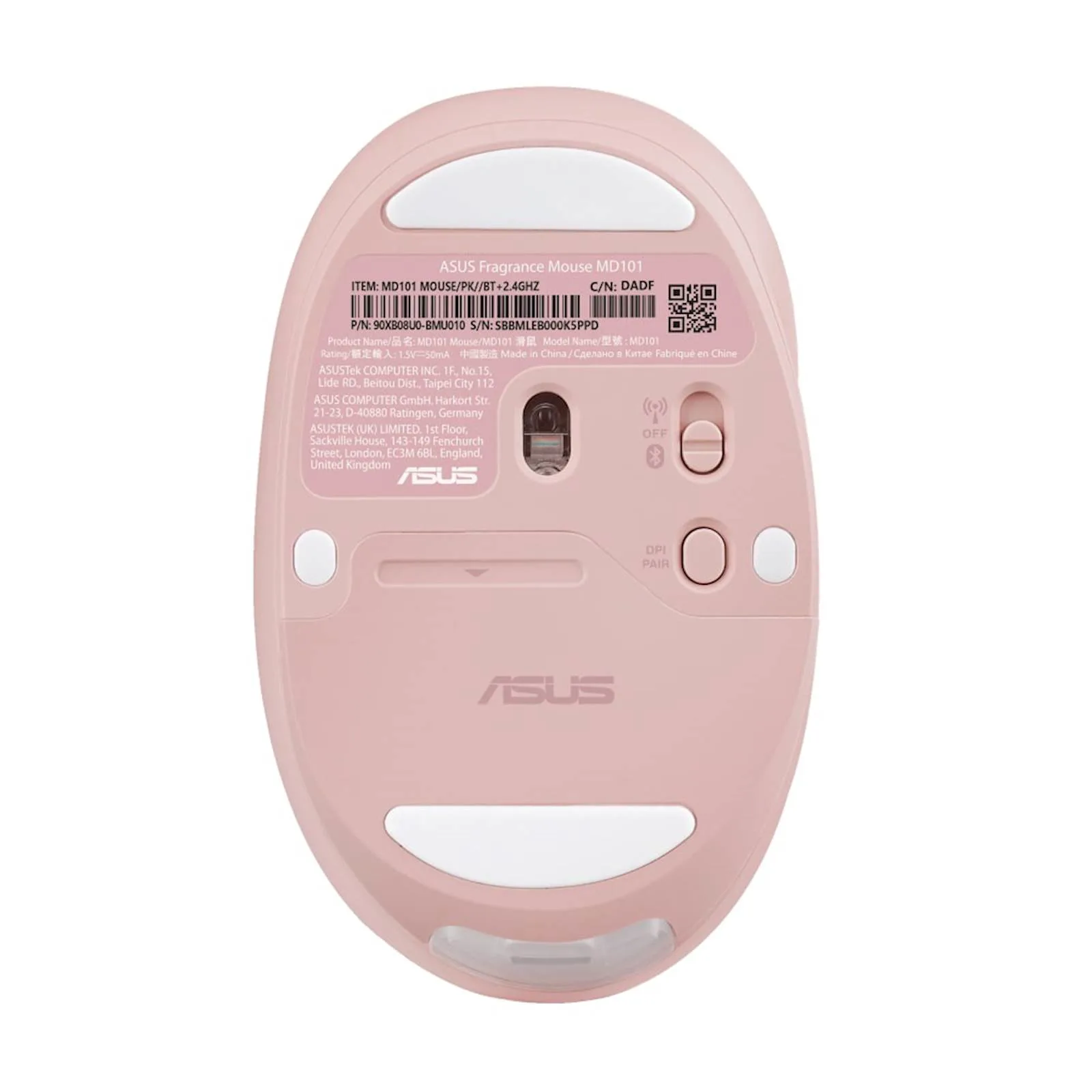 MIŠ ASUS WIRELESS MD101 MOUSE/PK//BT+2.4GHZ - slika 4