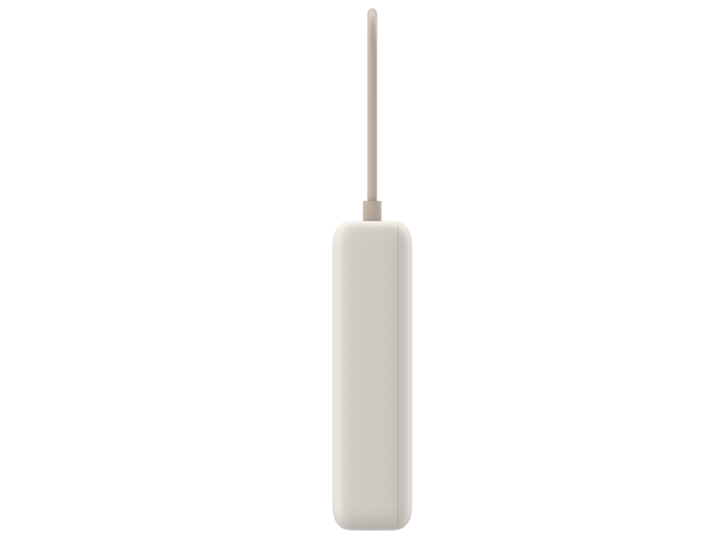 Xiaomi powerbank 10000 mAh 33W integrisani kabl, bež - slika 3