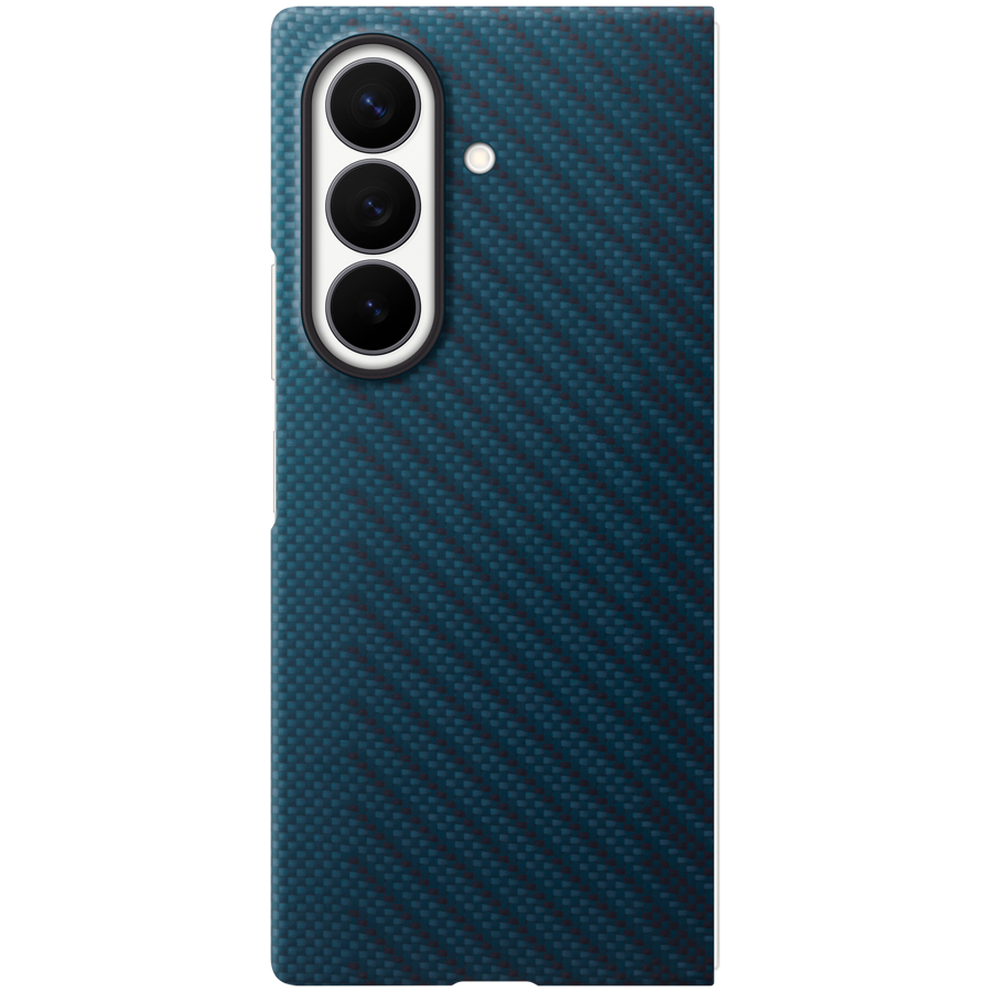 Samsung Galaxy Fold8 Ultra Carbon Magnet Case Navy - slika 4