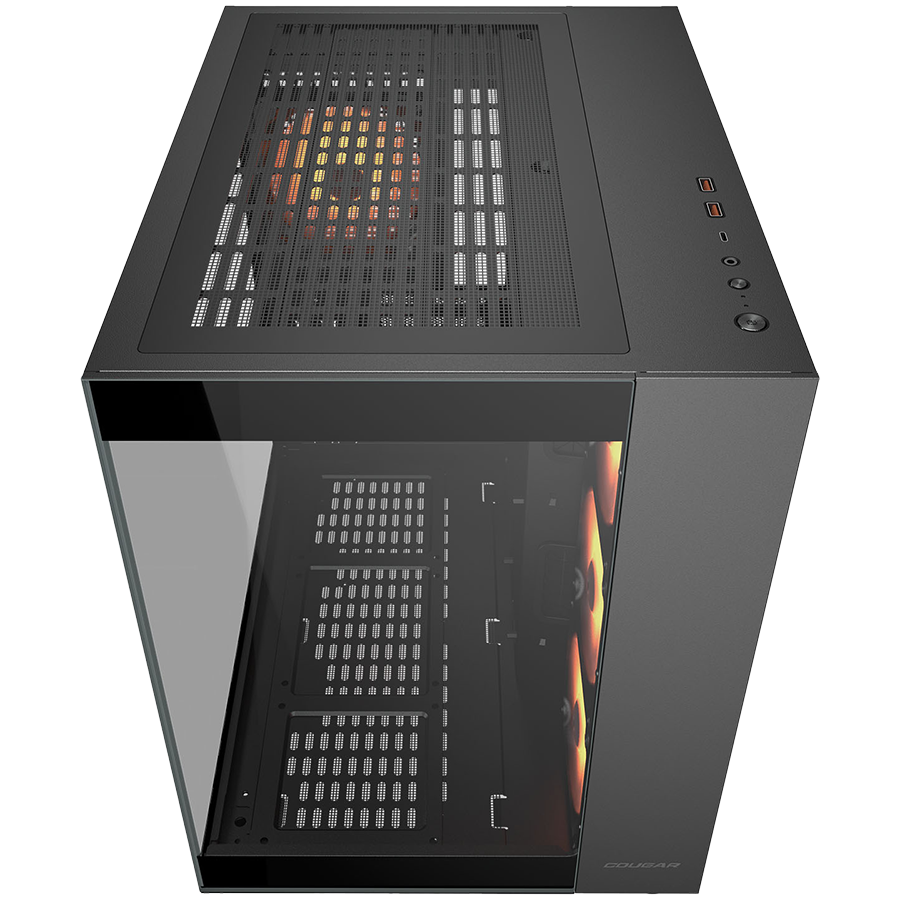 COUGAR FV150 RGB PC Case, Mid tower, Black - slika 2