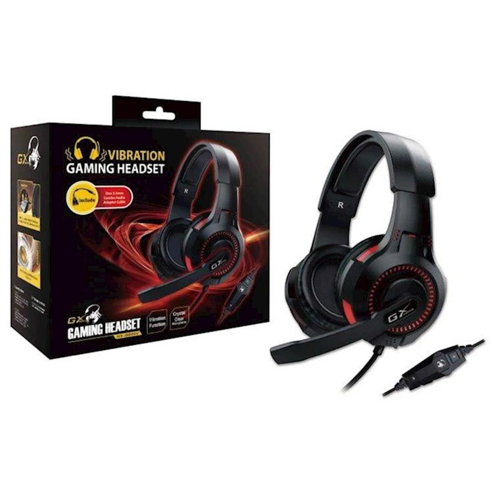 SLUŠALICE S MIKROFONOM GENIUS HS-G600V - slika 2