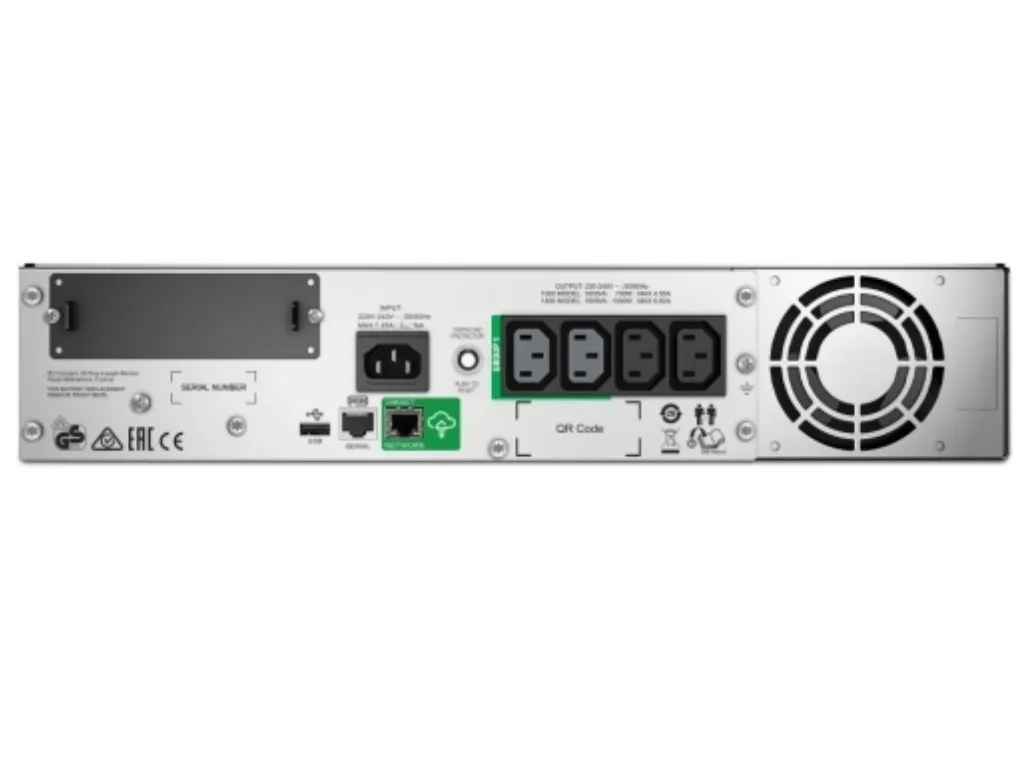 APC Smart-UPS 1500VA RM | LCD 230V with SmartConnect | 2U, 4 x IEC C13 outlets - slika 2