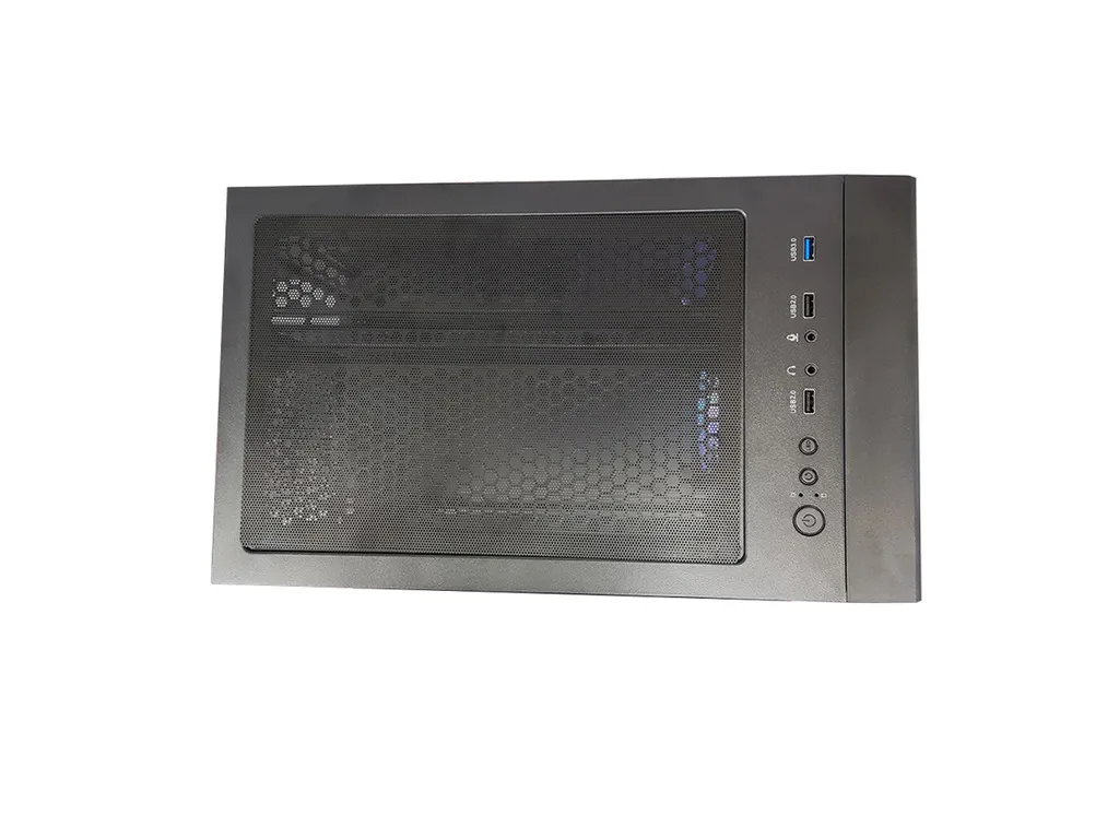 IG-MAX X3804-A06 GIANT MESHcase, E-ATX. 3x12cm RGB fan3xUSB, audio panel - slika 3