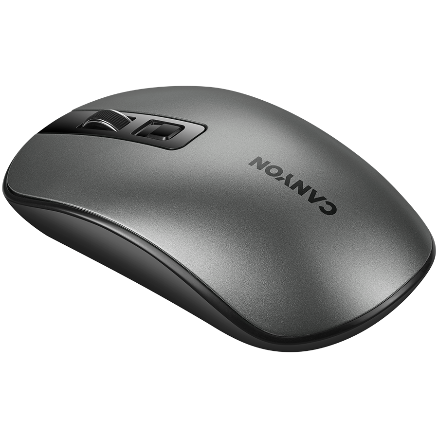 CANYON MW-18, 2.4GHz Wireless Rechargeable Mouse with Pixart sensor, 4keys, Silent switch for right/left keys,DPI: 800/1200/1600, Max. usage 50 hours for one time full charged, 300mAh Li-poly battery, - slika 2