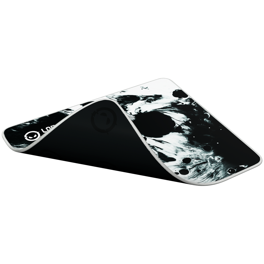 full print white and black design, bottom is black rubber with embossed LORGAR logo with double side edge stitching - slika 5