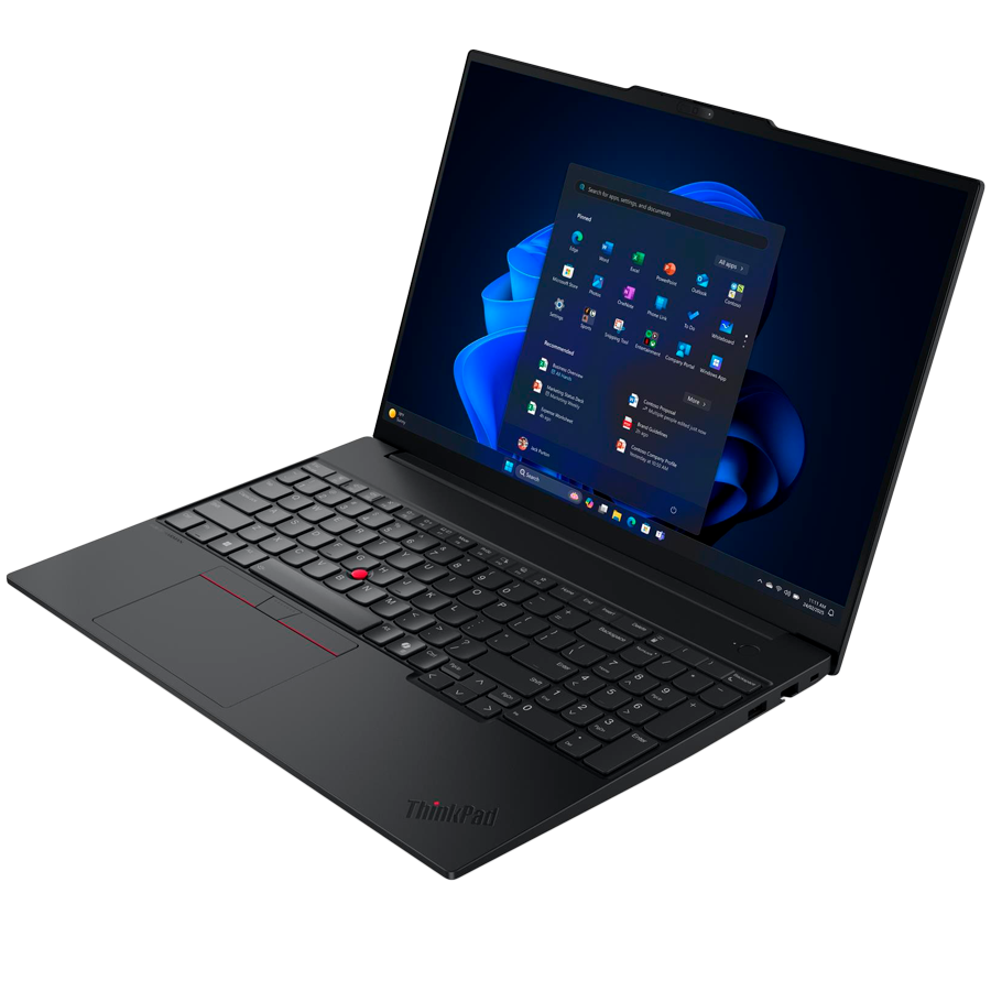 LENOVO ThinkPad E16 Gen 3, 16'' FHD IPS, Intel Core 5 210H, 16GB DDR5, 512GB SSD, 2xUSB-A, 2xUSB-C, HDMI, RJ-45, FHD Cam + Mic, WiFI 6E, BT5.3, FP, BH Kb, 64Wh, No OS, Black, 3Y - slika 3