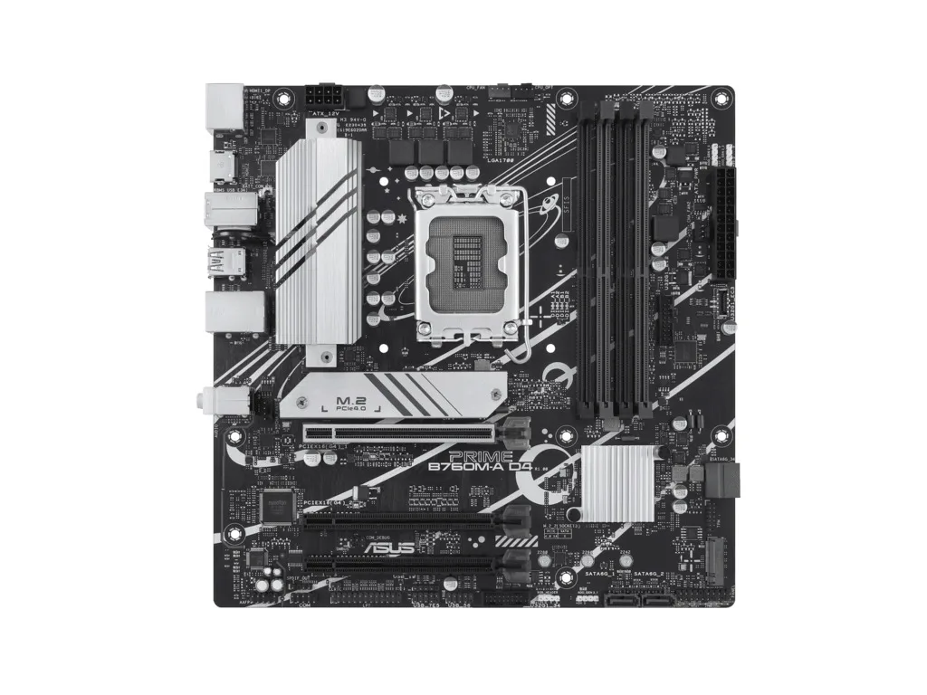 ASUS MB PRIME B760M-A D4-CSMIntel B760, LGA 1700, 2x M.2,4xDDR4; 2xHDMI, DP, mATX - slika 5