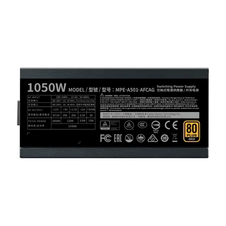 Cooler Master PSU MWE Gold V2 1050W Fully Modular - slika 5