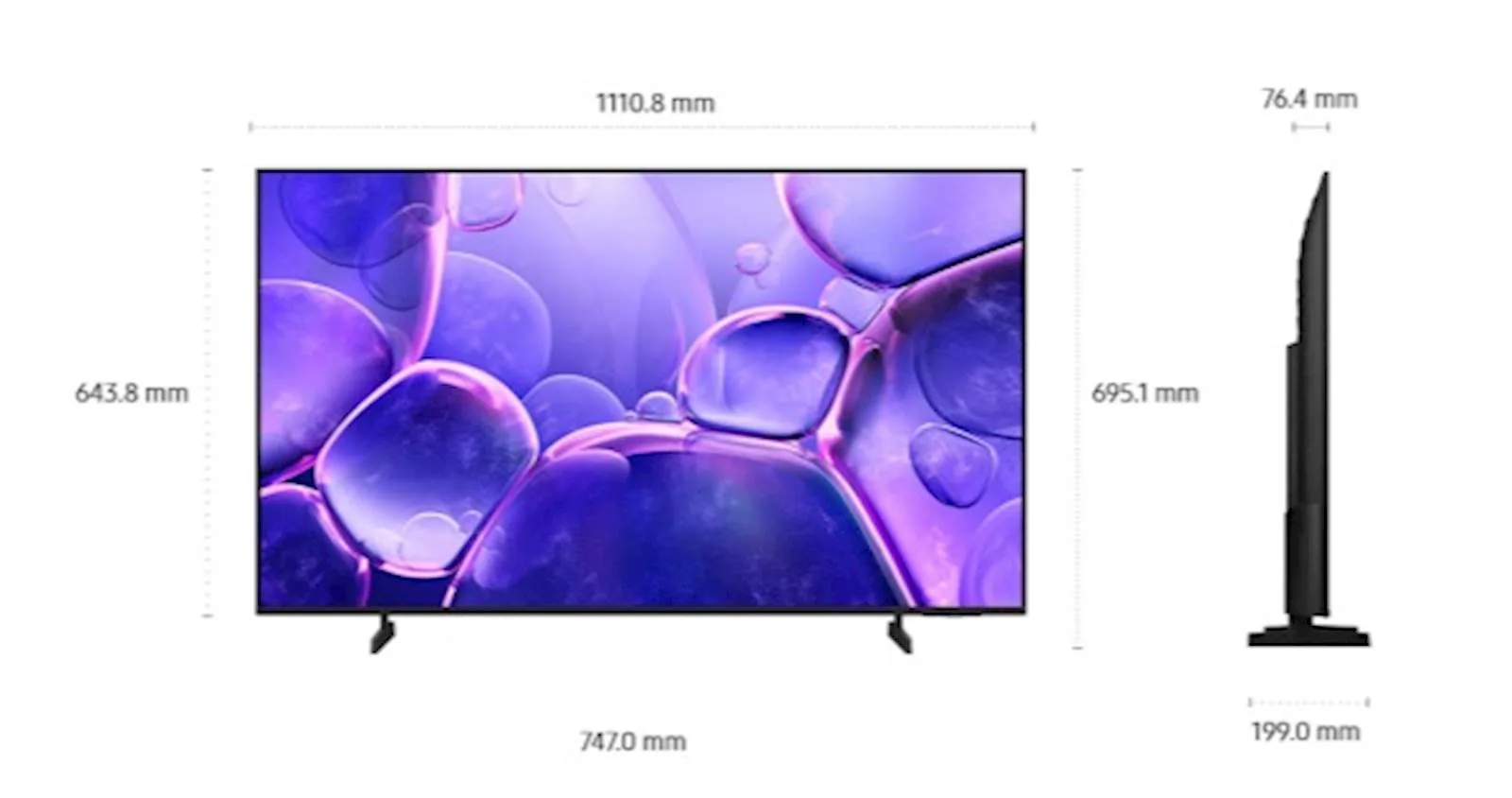 TV SAMSUNG Crystal UHD 4K  50" U8092F - slika 3