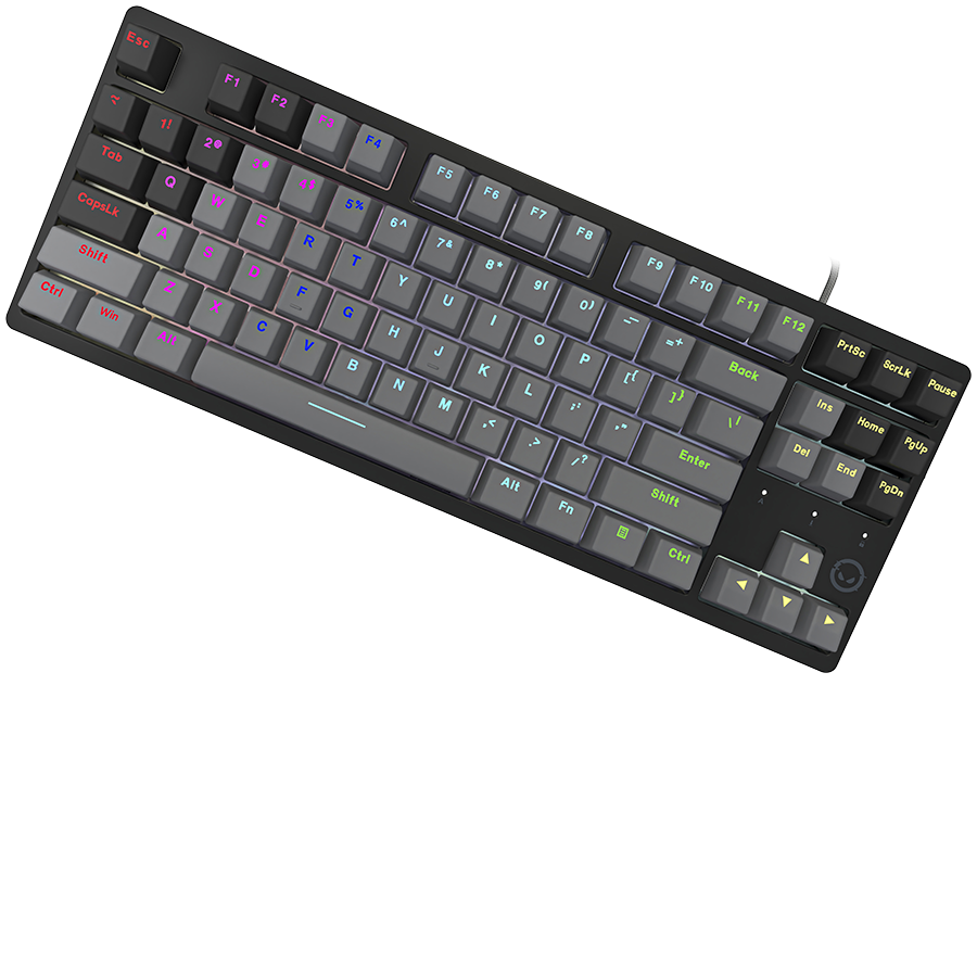 LORGAR Azar 514TKL, Wired RGB mechanical gaming keyboard, black, EN layout - slika 3