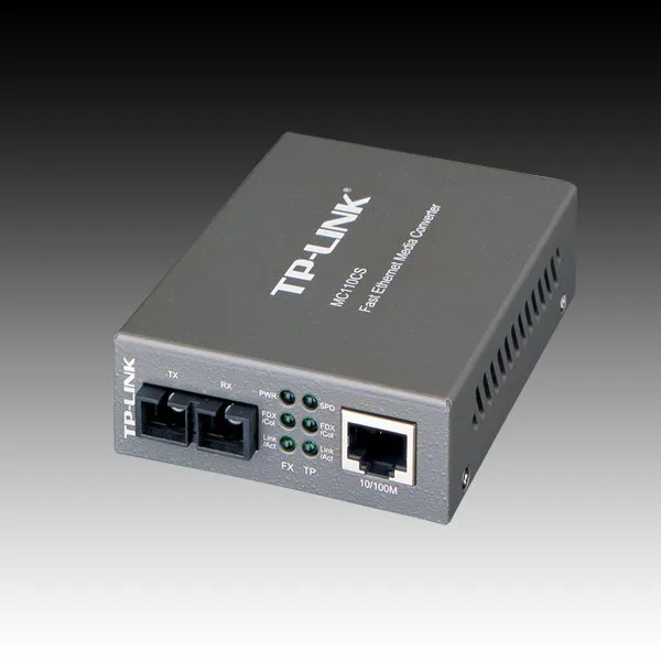 Media Filter TP-Link MC110CS, 10/100Mbps RJ45 to 100Mbps single-mode SC fiber Converter, Full-duplex,up to 20Km, switching power adapter, chassis mountable - slika 4