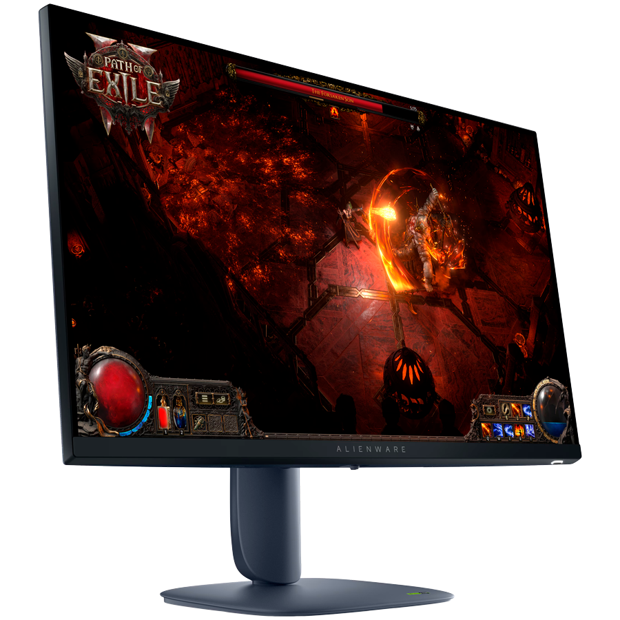 Monitor Alienware AW2725DM 27", 2560x1440, QHD, 180Hz, IPS Antiglare, 16:9, 1000:1, 400 cd/m2, NVIDIA G-SYNC + AMD FreeSync, 1ms, 178/178, 2xDP, HDMI, 2xUSB 3.2, USB-B, Tilt, Swivel, Pivot, Height Adj - slika 2