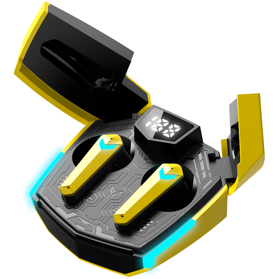 CANYON headset Doublebee GTWS-2 Gaming Yellow - slika 3