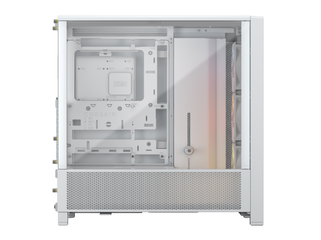 CORSAIR FRAME 4000D RS ARGB WCase, 3xRS120 ARGB fans360mm radiator, 170mm cooler - slika 3