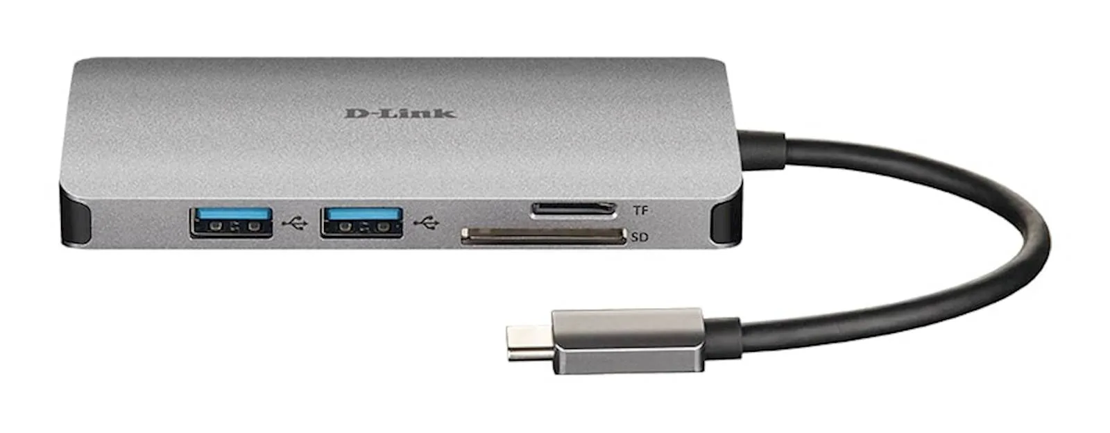 Hub Dlink 8u1 sa USB-C/HDMI/Ethernet/Card DUB-M810 - slika 3