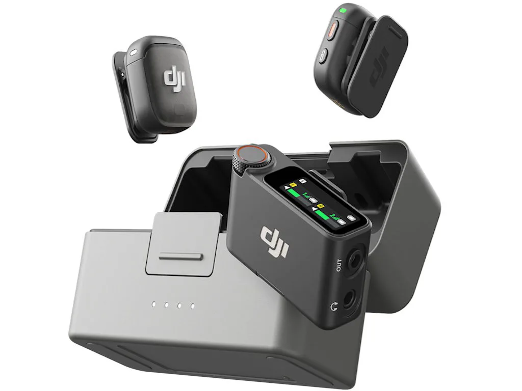 DJI Mic 3 (2TX+1RX+CC)mikrofon, prenos zvuka do 250m5.5h snimanja,48kHz 24 zvuk,OLED zaslon - slika 2