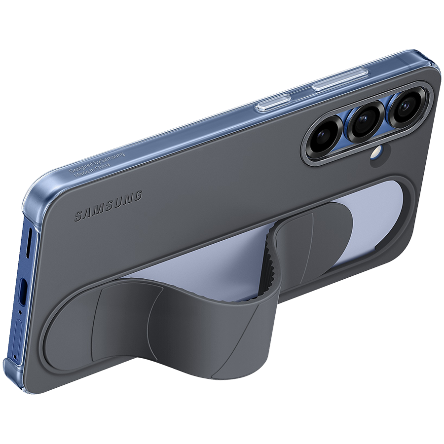 Samsung Galaxy S25 Standing Grip Case Black - slika 3