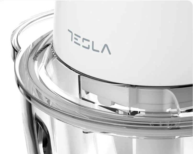 TESLA Sjeckalica FC302WSnaga 400 W; Kapacitet 1 L; 4 inox oštrice na 2 nivoa; staklena pos - slika 4