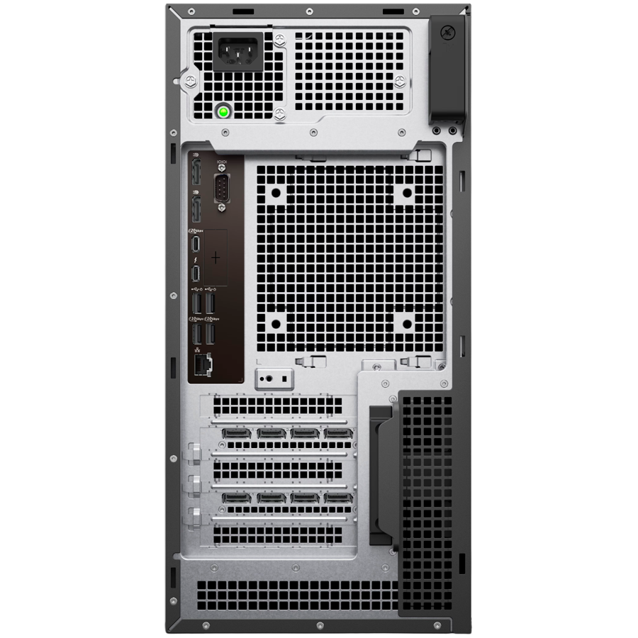 Dell Pro Max  Tower, Intel Core Ultra 7 265K, 32GB (2x16GB) DDR5, M.2 1TB PCIe, Intel Int GPU, Front2x USB 3.2, 2x USB C 3.2, SD reader, Back 2x USB 2.0, 2x USB 3.2, 1x USB C 3.2, RJ45, 2x DP, USB KB/ - slika 4
