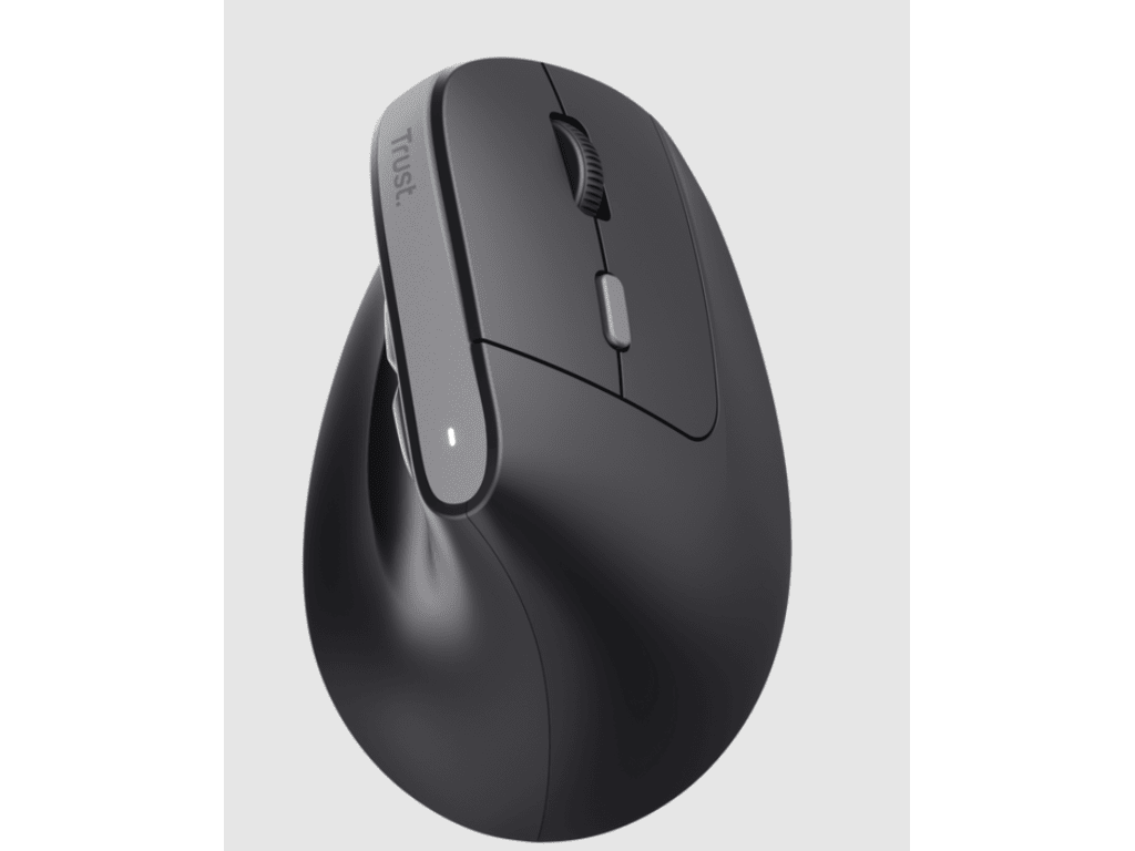Trust Bayo II ergonomskiwireless miš, silent, 800-2400dpi, optički, USB, crni - slika 2