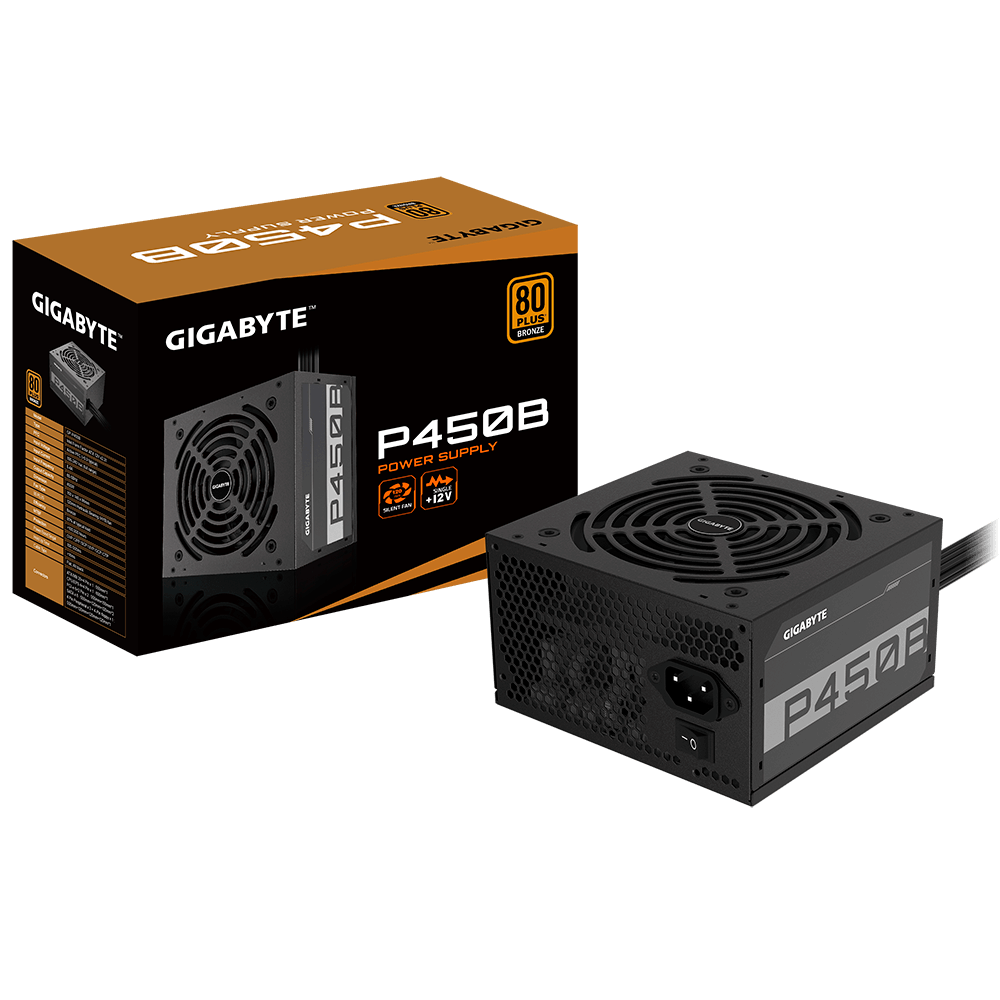 GIGABYTE PSU 450W 80+ bronze6xSATA,2xPCIe 6+2 Pin,3x4Pin,1xFloppy - slika 2