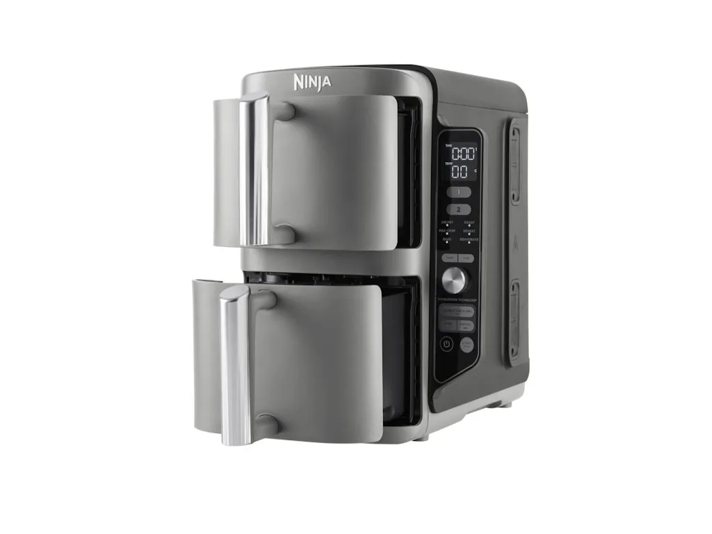 Ninja XL 2-slojna friteza30% uzi, do 55% brzi, 6 funkc.kuhanja, snaga 2470W, tezina 10.3kg - slika 3