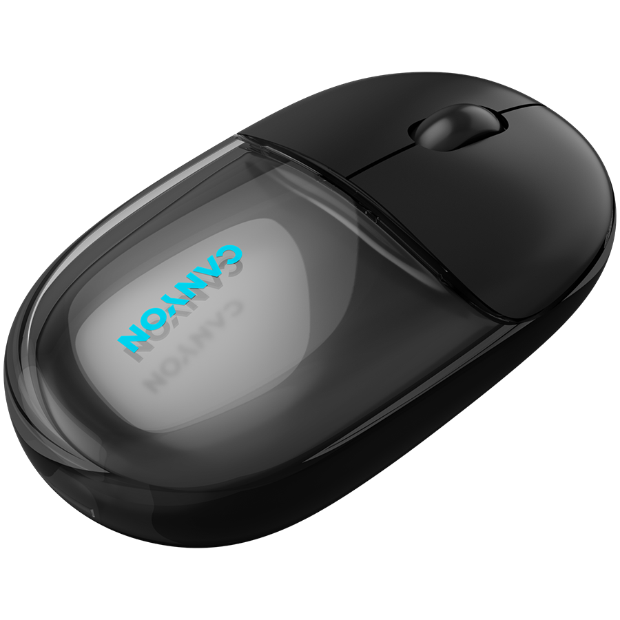 CANYON mouse OnClick 24 BT/ Wireless Transparent/Black - slika 7