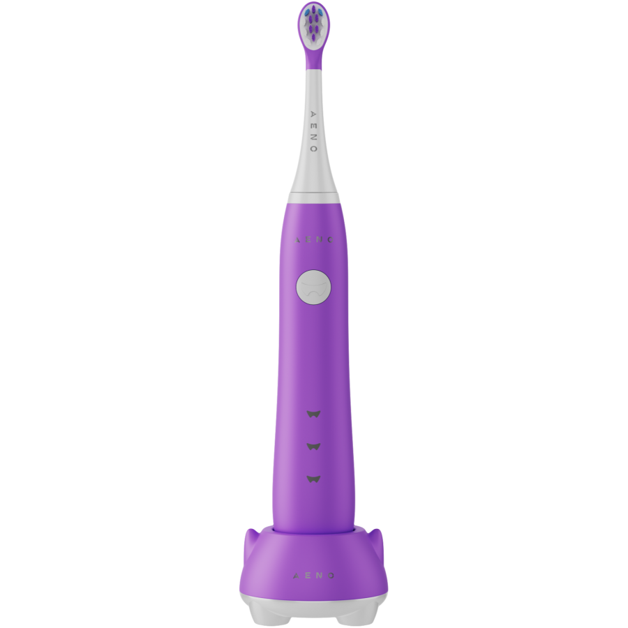 Wireless Tooth Brush, Violet, 3 Brush Heads, 600mAh, Function: Sensive, Clean, Whitening, Sweep, Smart Remind - slika 2