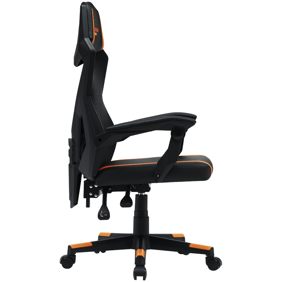CANYON gaming chair Flow MCH01 Mesh Black Orange - slika 3
