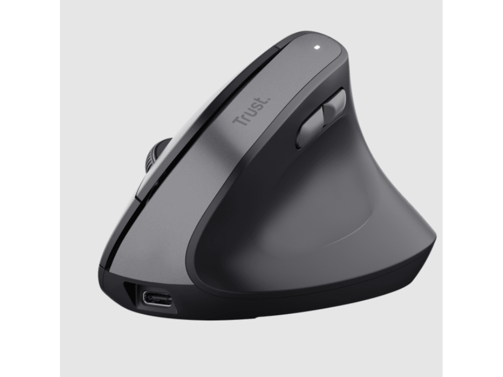 Trust Bayo II ergonomskiwireless miš, silent, 800-2400dpi, optički, USB, crni - slika 3