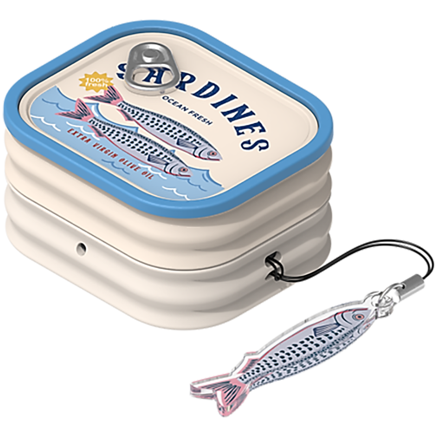 Samsung Galaxy Buds4 / Buds4 Pro Food Can Case Blue - slika 3