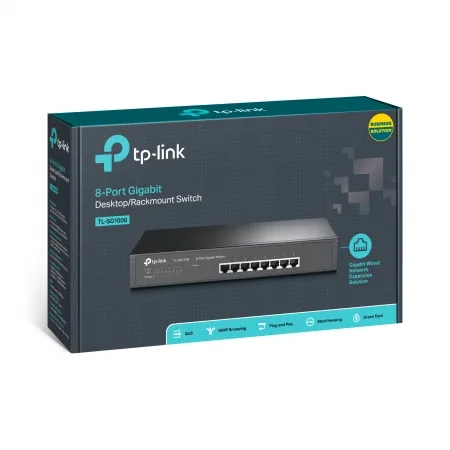 TP-Link TL-SG1008 Switch 8x10/100/1000 - slika 2