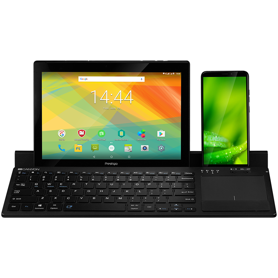 CANYON keyboard HBTK7 EN Touch Wireless  Black - slika 3